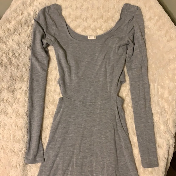Long Sleeve Dress with Cut-outs - Picture 1 of 5